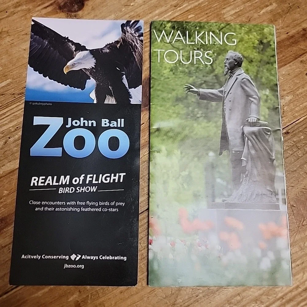 MICHIGAN MI‎ Travel Brochures Bundle of 12 Maps Booklets Travel Memorabilia